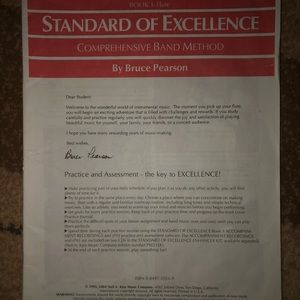 Flute Book 1 - Standard of Excellence